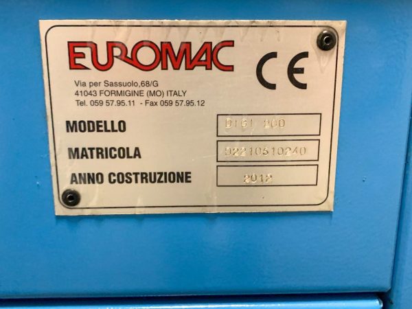 Euromac Digibend 200 cnc - Afbeelding 9