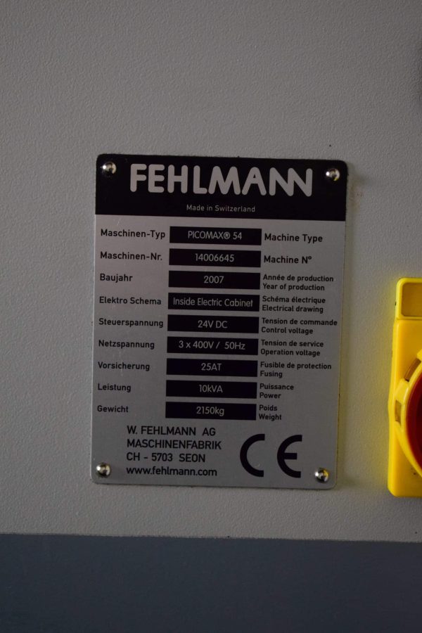 Fehlmann Picomax 54 - Afbeelding 11