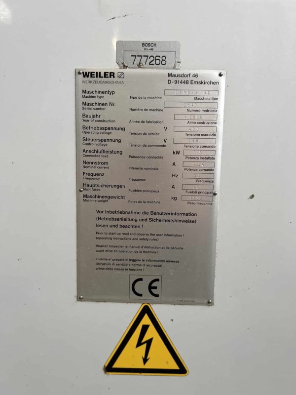 Weiler condor AC - Afbeelding 16